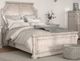 American Woodcrafters 1910 Providence Antique White Queen Panel Bed-0