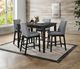 Furniture of America® Strom Dark Walnut Counter Table-1