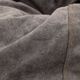 CordaRoy's® Gray Sueded Denim King Bean Bag-2
