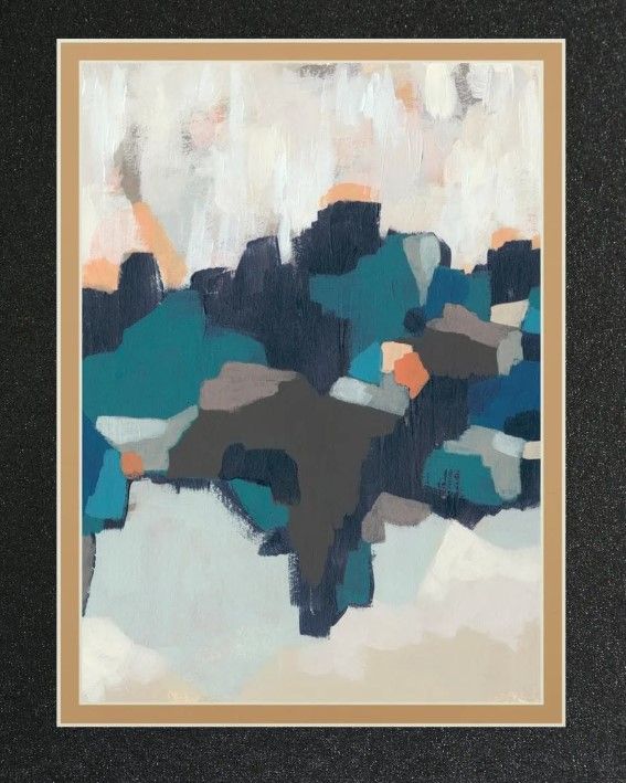 Classy Art Mosaic Mesa I By June Erica Vess Wall Art-1