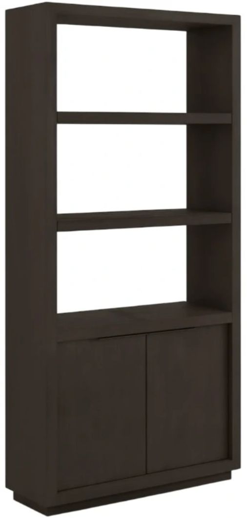 Modus Furniture Oxford Basalt Gray Bookshelf-0