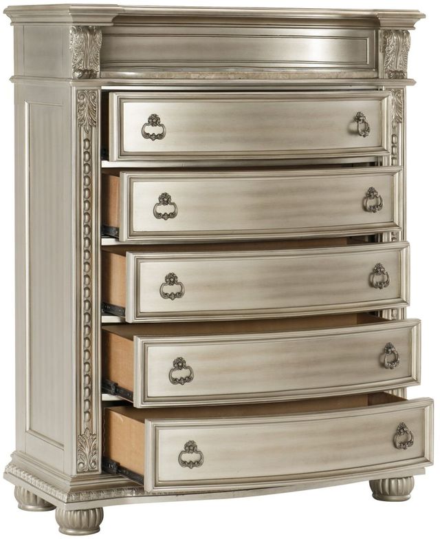 Homelegance® Cavalier Silver Chest-3