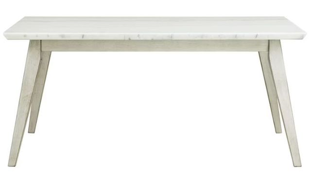 Elements International Bette 5-Piece White Dining Set-1