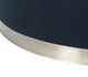 Stylecraft Blue Round Ottoman-2