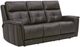 Flexsteel® Ranger Rustic Brown Power Reclining Sofa with Console-0