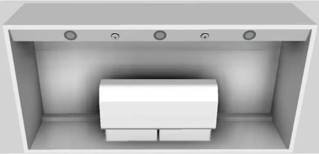 Vent-A-Hood® 48" White Wall Mounted Range Hood-3