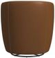 Elements International Vito Pebble Tan Swivel Chair-4