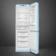 Smeg 50's Style 24'' 11.7 Cu. Ft. Pastel Blue Bottom Freezer Refrigerator-1