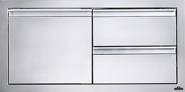 Napoleon 30"x16" Single Door and Double Drawer-0