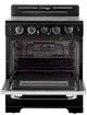 Unique® Appliances Classic Retro 30" Midnight Black Freestanding Electric Range-1