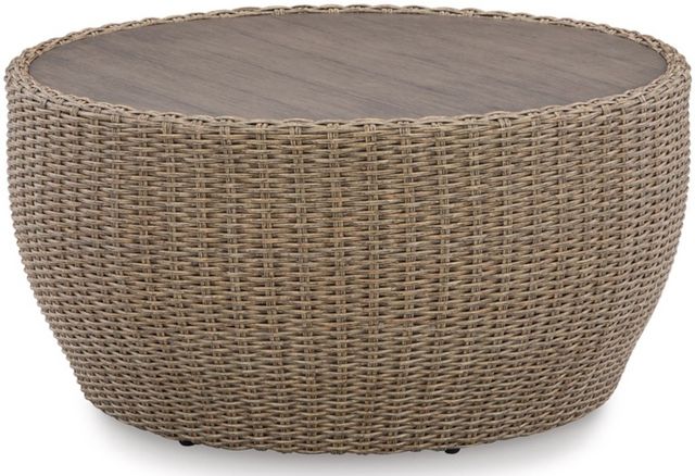 Signature Design by Ashley® Danson Beige Outdoor Coffee Table