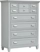 Magnussen Home® Charleston Harbor Gray 5-Drawer Chest-0
