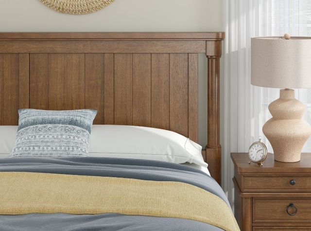 Signature Design by Ashley® Rowlenstown Brown California King Poster Bed-4