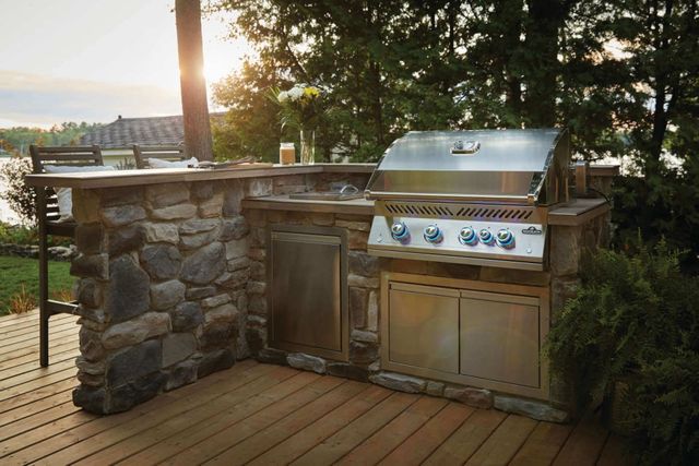 Napoleon 700 Series 5-Burner Stainless Steel Built-In Liquid Propane Grill-4