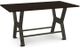 Amisco Customizable Parade 36" Birch Veneer Short Counter Height Table-0