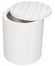 Liberty Furniture Modern Farmhouse Flea Market White Drum End Table-3