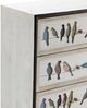 Crestview Collection Birds on a Wire Painted Chest-3