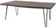 Jofran Inc. Nature's Edge Slate Coffee Table with Black Base-2