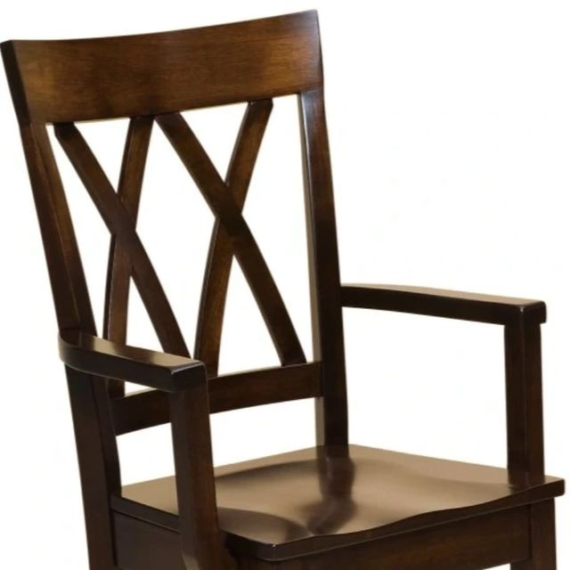 Archbold Furniture Customizable Amish Essentials Emmett Arm Chair-1
