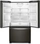 Whirlpool® 33" 22.1 Cu. Ft. Fingerprint Resistant Black Stainless Steel Freestanding French Door Refrigerator-2