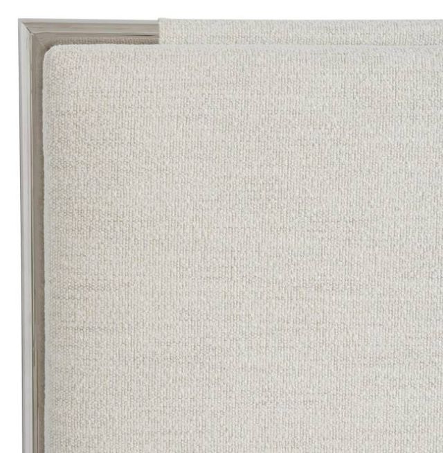 Bernhardt Modulum Gray/Stainless Steel Queen Panel Bed-3