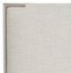 Bernhardt Modulum Gray/Stainless Steel Queen Panel Bed-3