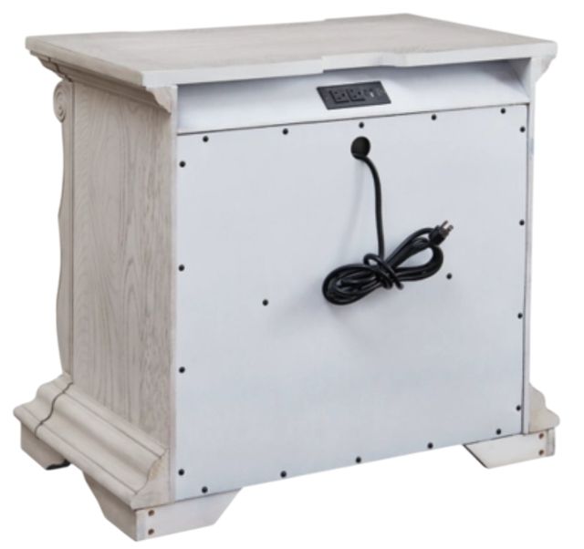 Signature Design by Ashley® Andonhall Antique White Nightstand-3