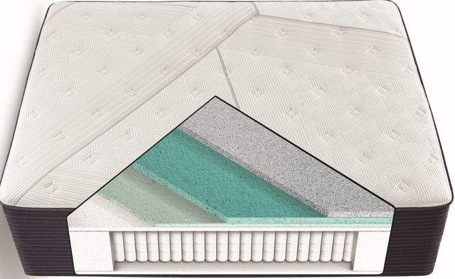 Serta® iComfort® Hybrid CF2000 Quilted Plush Queen Mattress-3