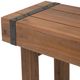 Michael Amini® Brooklyn Walk Burnt Umber Console Table-4