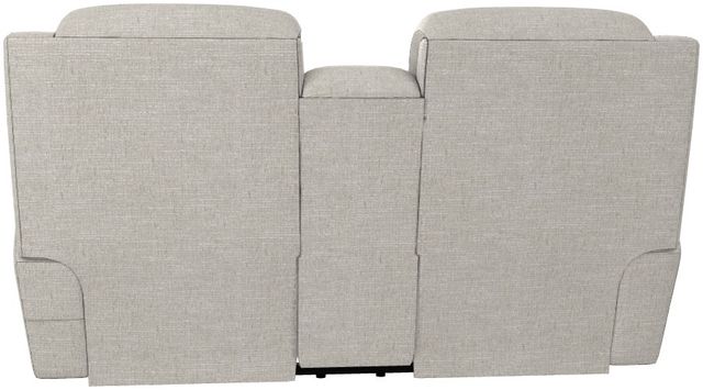 La-Z-Boy® Dorian Dove Power Reclining Loveseat with Console and Headrest-3