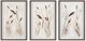 Crestview Collection Whispful Thinking 3-Piece White Wall Art Set-0
