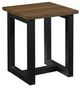 Mazin Furniture Tegan 3-Piece Black/Walnut Occasional Table Set-3
