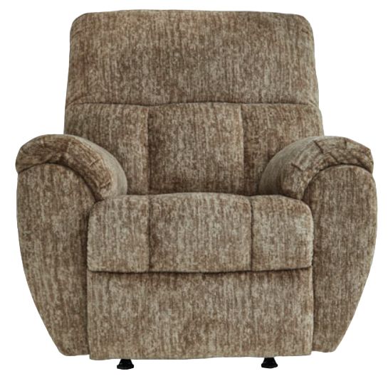 Signature Design by Ashley® Stayfish Taupe Manual Rocker Recliner-1