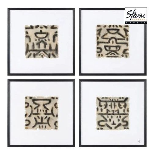 Renwil® Ktir 4-Piece Wall Art Set-0