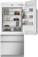 Monogram® 36" 20.2 Cu. Ft. Panel Ready Integrated Right Hinge Built-In Bottom Freezer Refrigerator-3