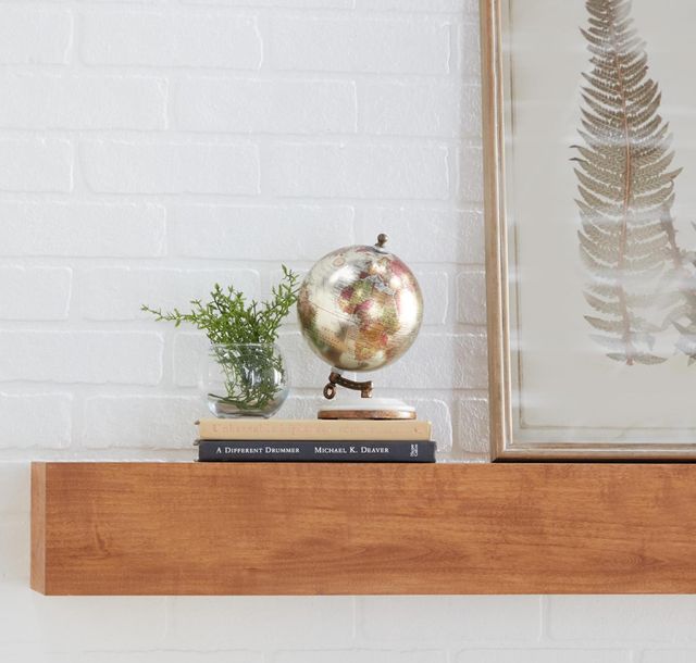 Deco Marche White Plastic Globe with Marble Base-3