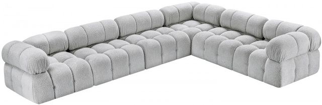 Meridian Furniture Ames 6-Piece Gray Modular Sectional-0