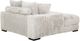 Primo™ International Cuddler Grey Chaise Lounge with Cupholder and USB Ports-3