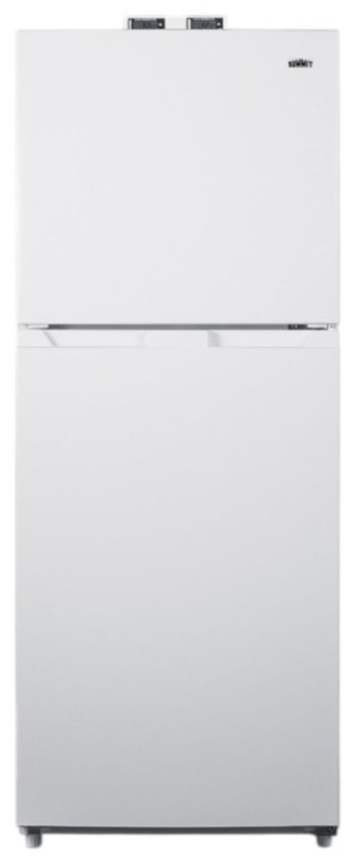 Summit® 24" 10.1 Cu. Ft. White Counter Depth Top Freezer Refrigerator-0