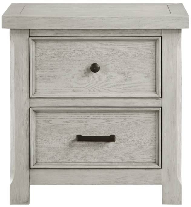 Homelegance® Providence White Nightstand-2