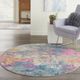 Nourison Home™ Passion 5' Round Style 13 Area Rug-5