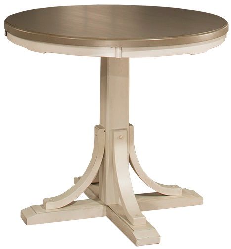 HH2 Home Clarion Two-Tone Round Counter Height Dining Table-0