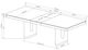Global Furniture USA D1248 Natural Dining Table-2