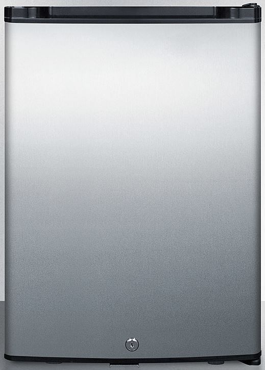 Summit® 15" 1.1 Cu. Ft. Stainless Steel Compact Refrigerator-0