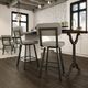 Amisco Customizable Brixton Swivel Bar Stool-2