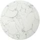 ACME Furniture Clayten White Marble Top End Table with Espresso Base-3
