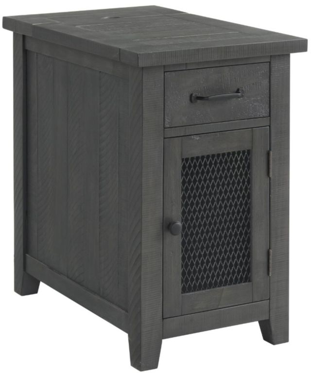 Martin Svensson Rustic Gray Chairside Table-0
