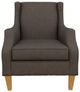 Best® Home Furnishings Customizable Keatling Leather Chair with Honey Birch Legs-1