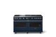 Viking® 5 Series 60" Slate Blue Pro Style Gas (LP) Range with Polished Chrome Trim-3