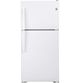 GE® 30" 19.1 Cu. Ft. White Top Freezer Refrigerator-0